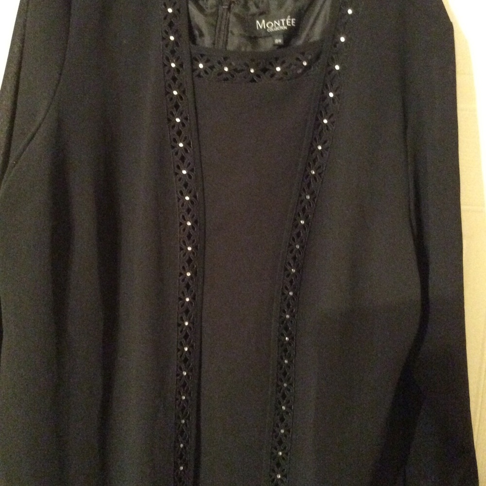Montee 18W dress-jacket combo